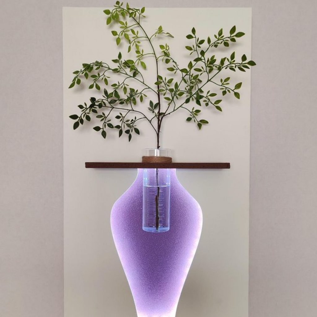 50x90 LED’li Tablo – Vazolu Özel Tasarım Duvar Dekoru
