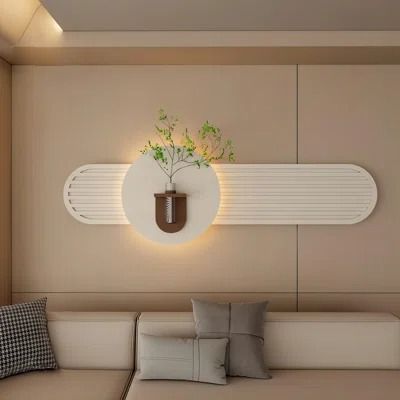 50x150 LED’li Tablo – Vazolu Özel Tasarım Duvar Dekoru